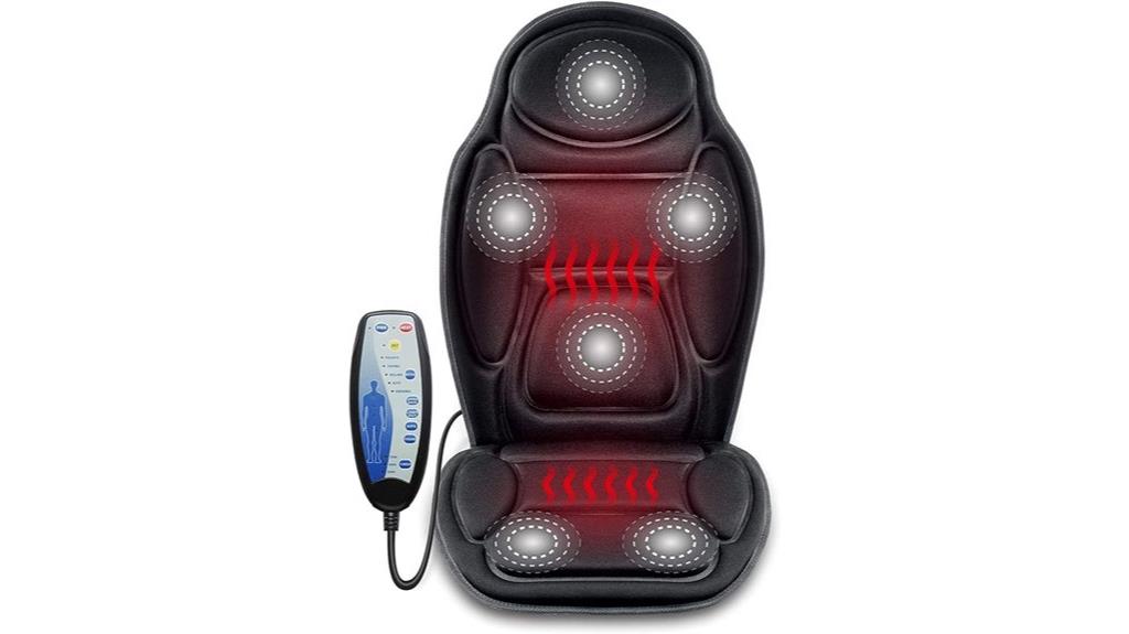 massage seat cushion with heat