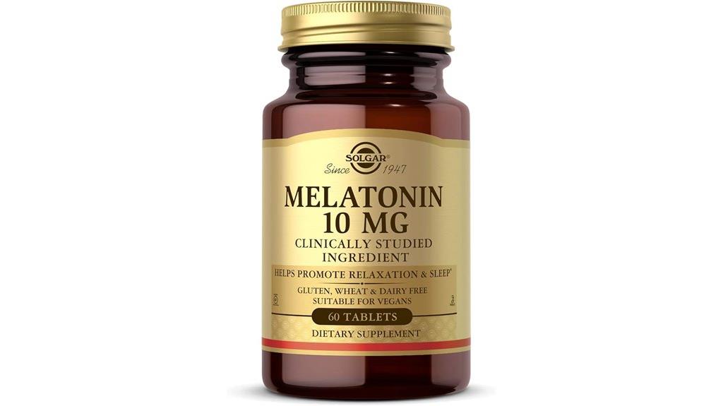 melatonin 10mg 60 tablets