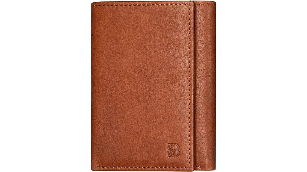 men s tri fold wallet design