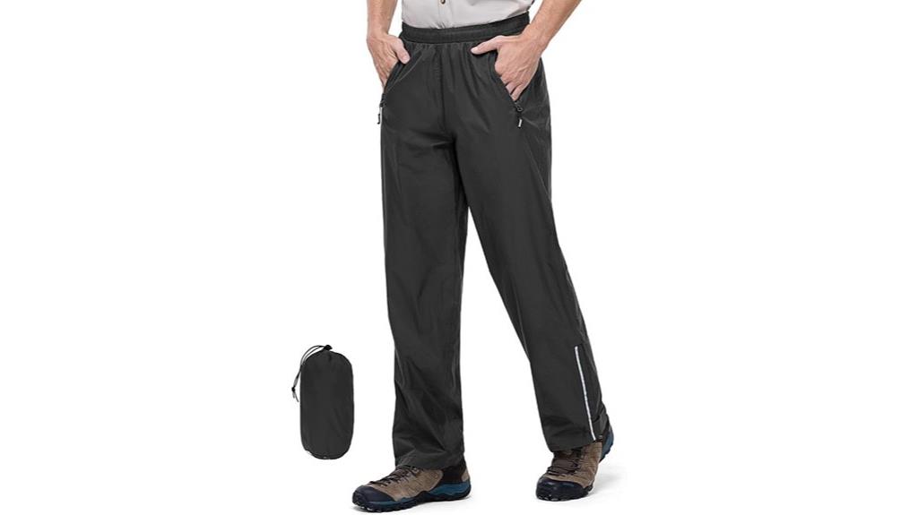 men s waterproof rain pants