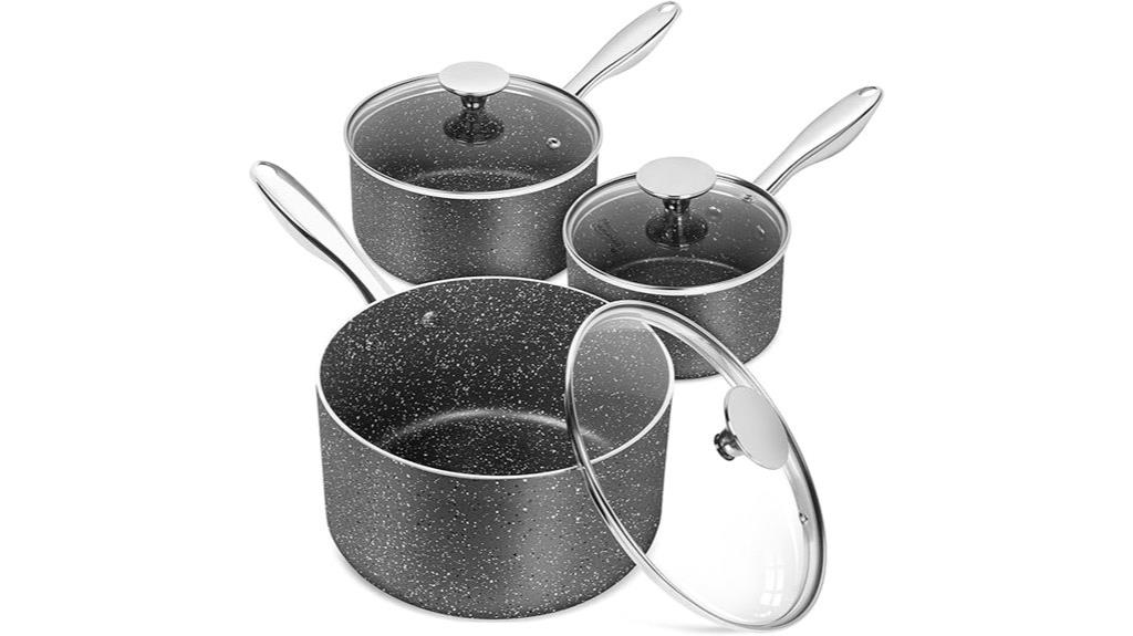 michelangelo sauce pan set