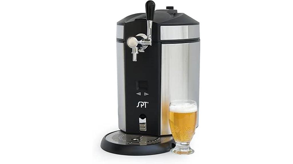 mini kegerator beer dispenser