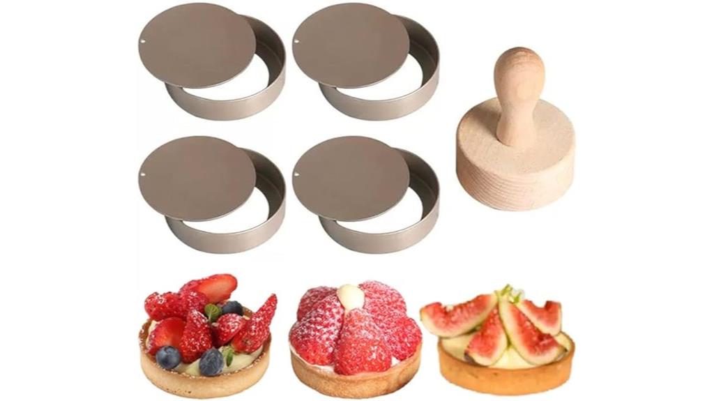 mini tart pans four pack