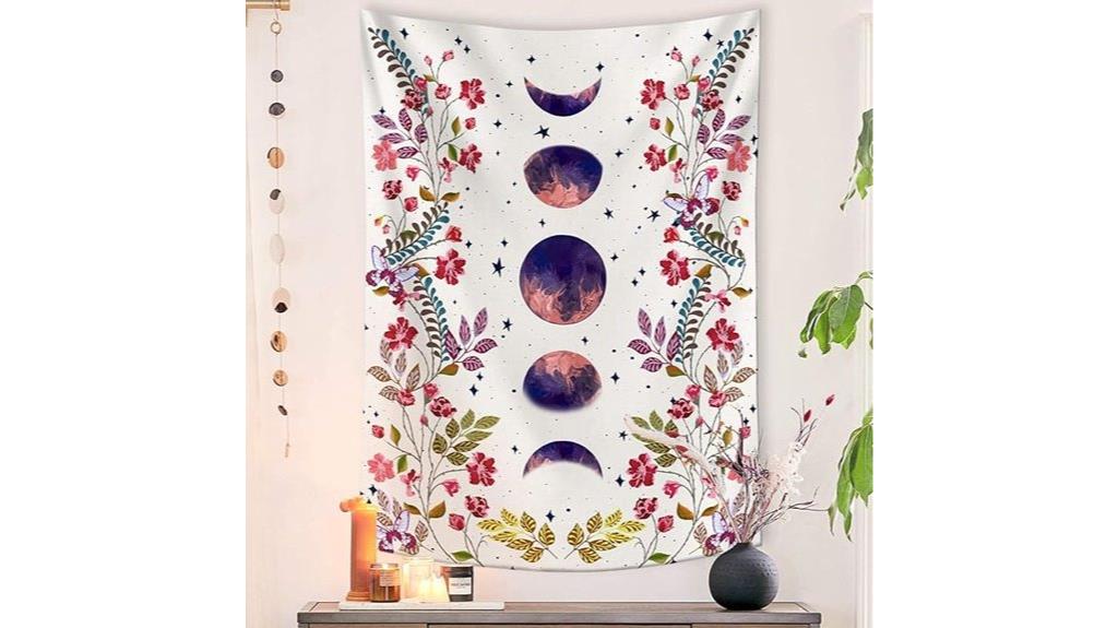 moonlit garden tapestry