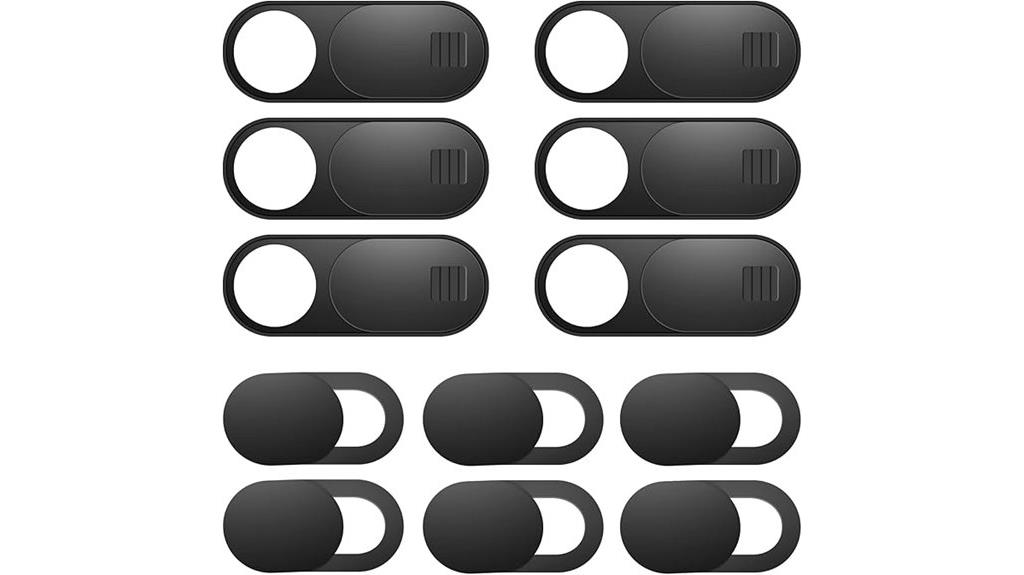 multiple camera cover slides