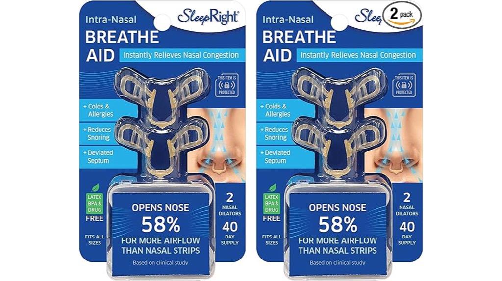 nasal breathing aids pack
