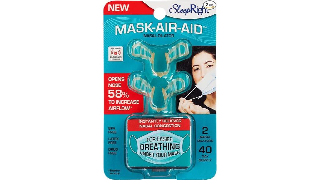 nasal dilator for masks