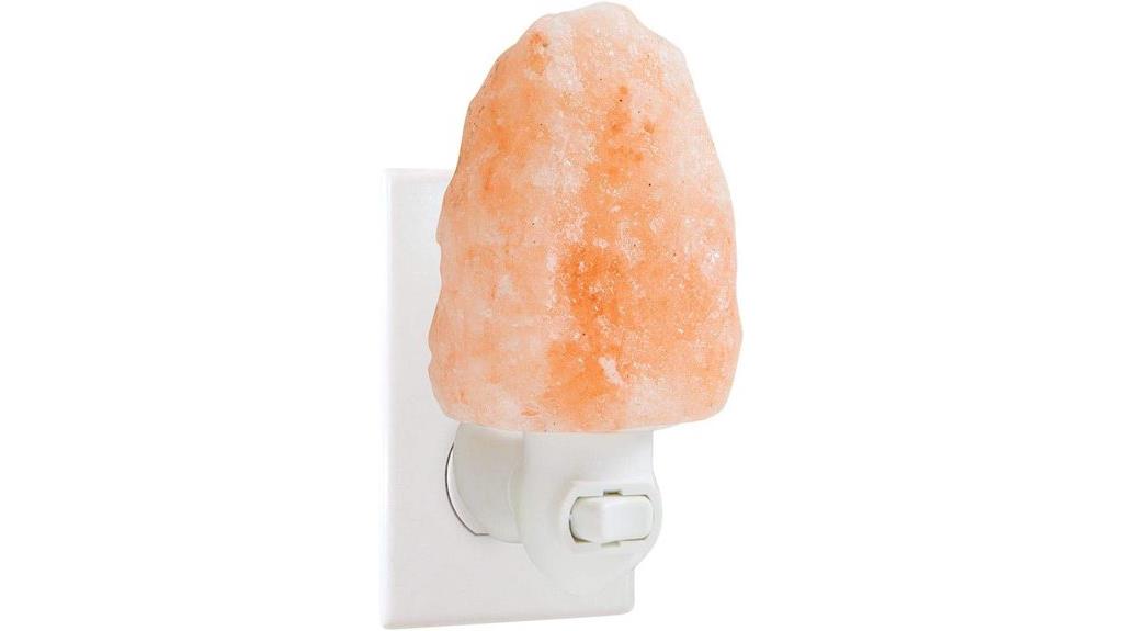 natural himalayan night light