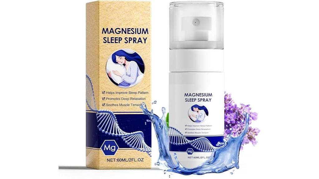 organic magnesium spray for relaxation