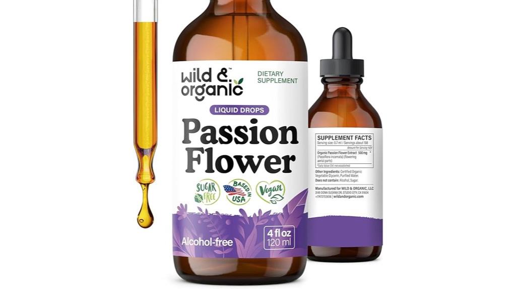 organic passion flower tincture