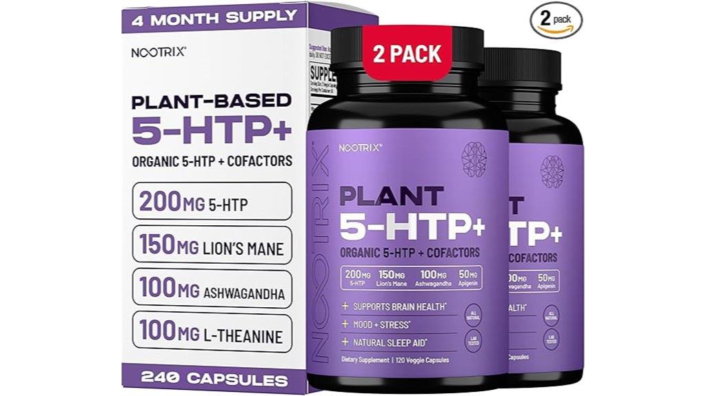 organic plant 5 htp capsules