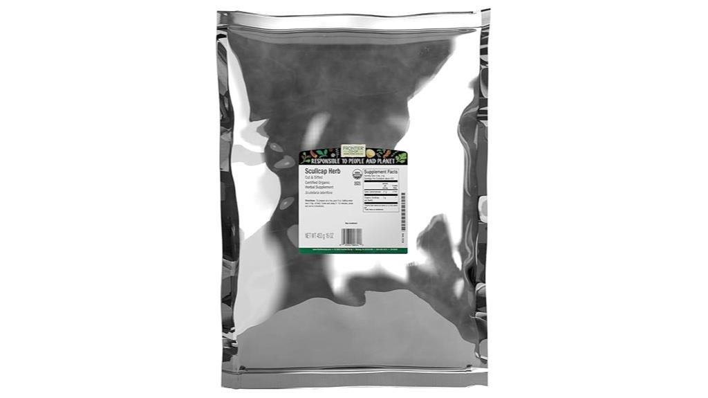 organic skullcap herb 1 pound