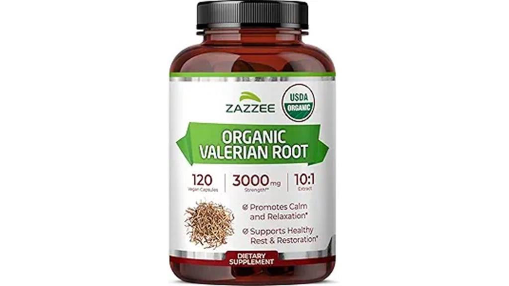 organic valerian root capsules