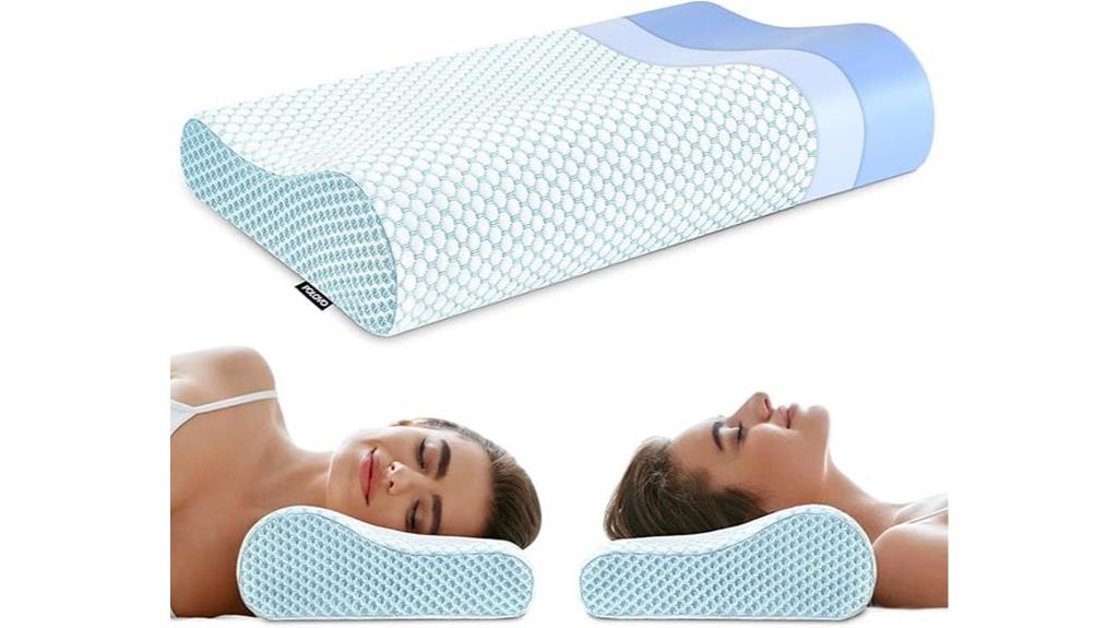 orthopedic memory foam pillow