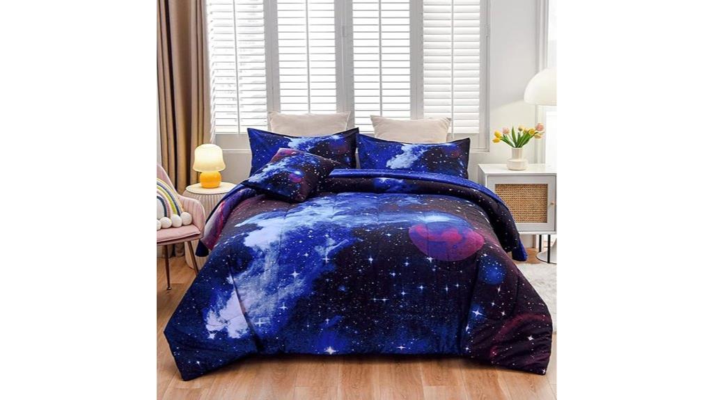 outer space bedding set