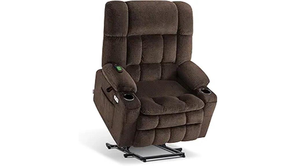oversized elderly recliner chair