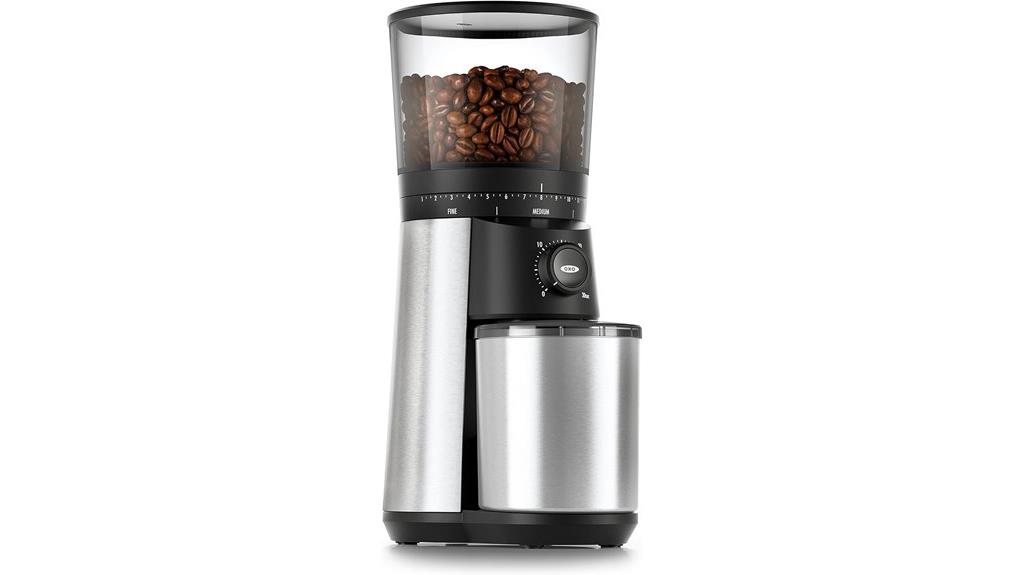 oxo silver coffee grinder