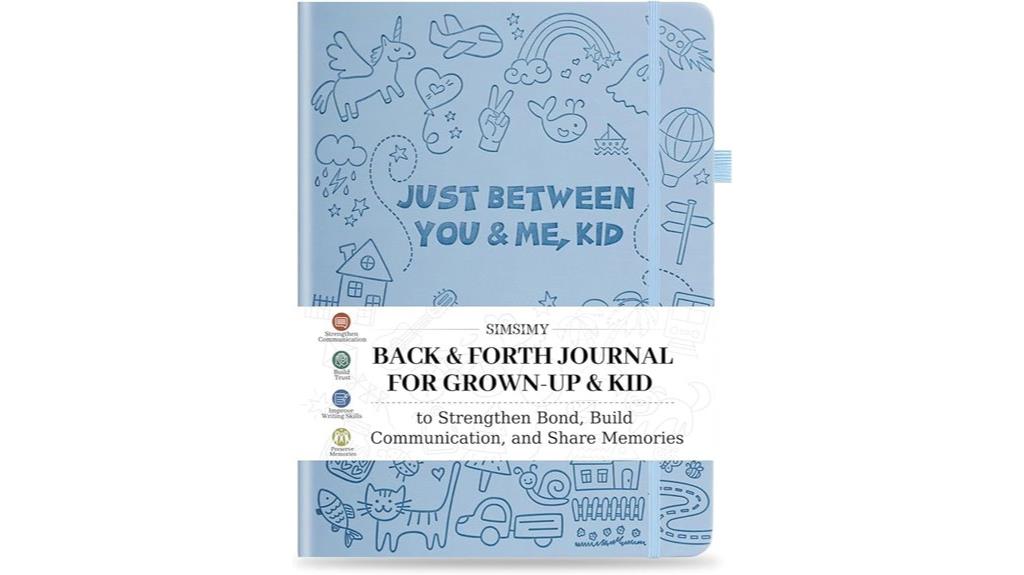 parent child journaling activity