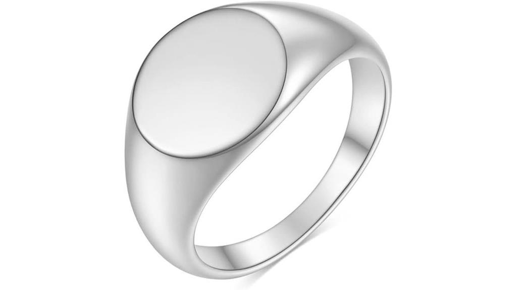 pink stainless steel ring