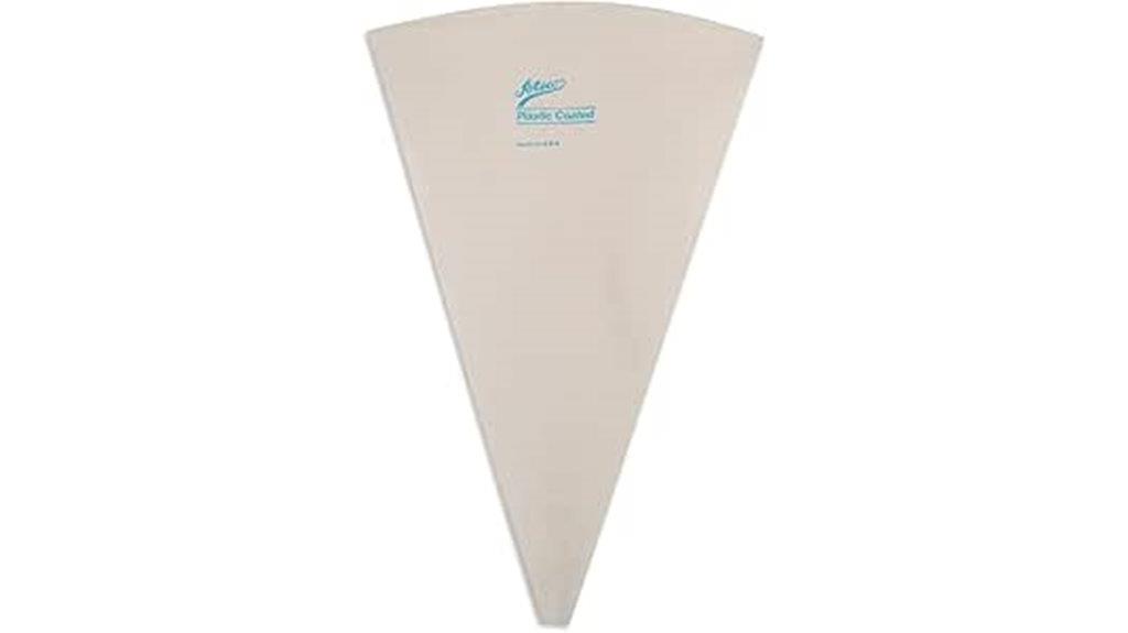 plastic coated canvas bag