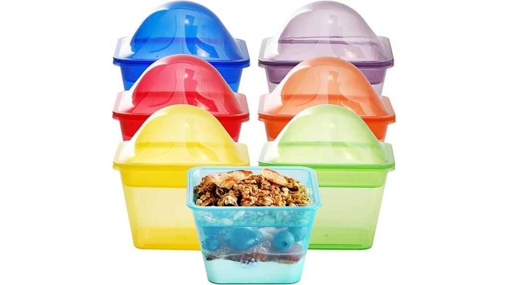 plastic parfait cup sets