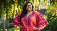 plus size boho tops