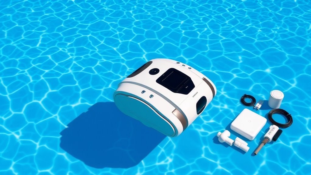 pool size and features