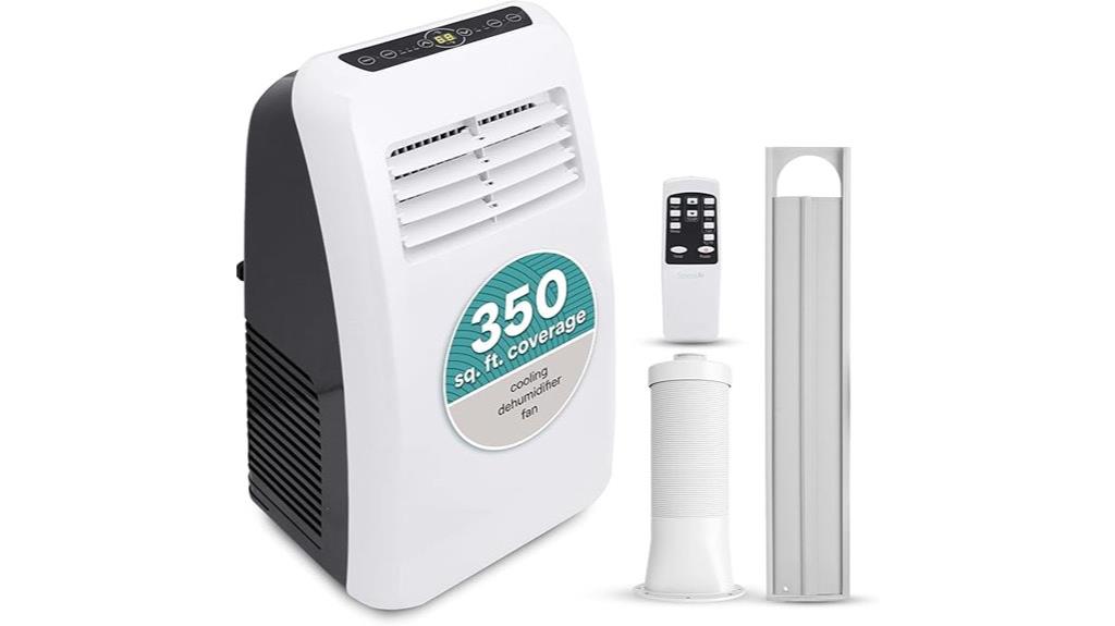 portable cooling and dehumidification