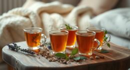postpartum herbal teas for sleep