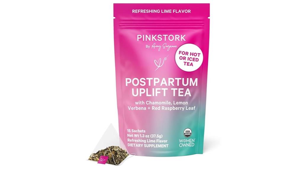 postpartum mood support tea