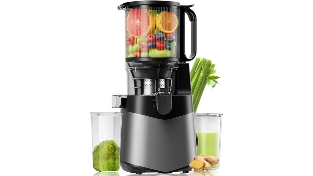 powerful wide feed juicer