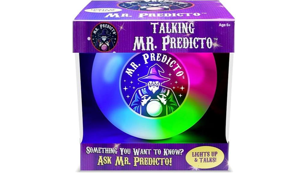 predicts future with ball