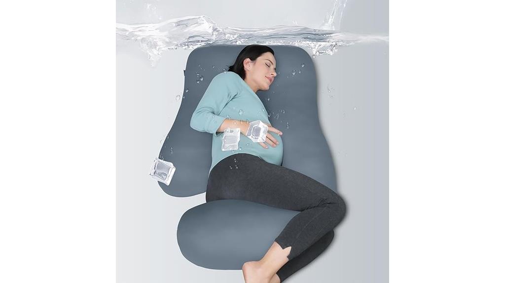 pregnancy body pillow cover