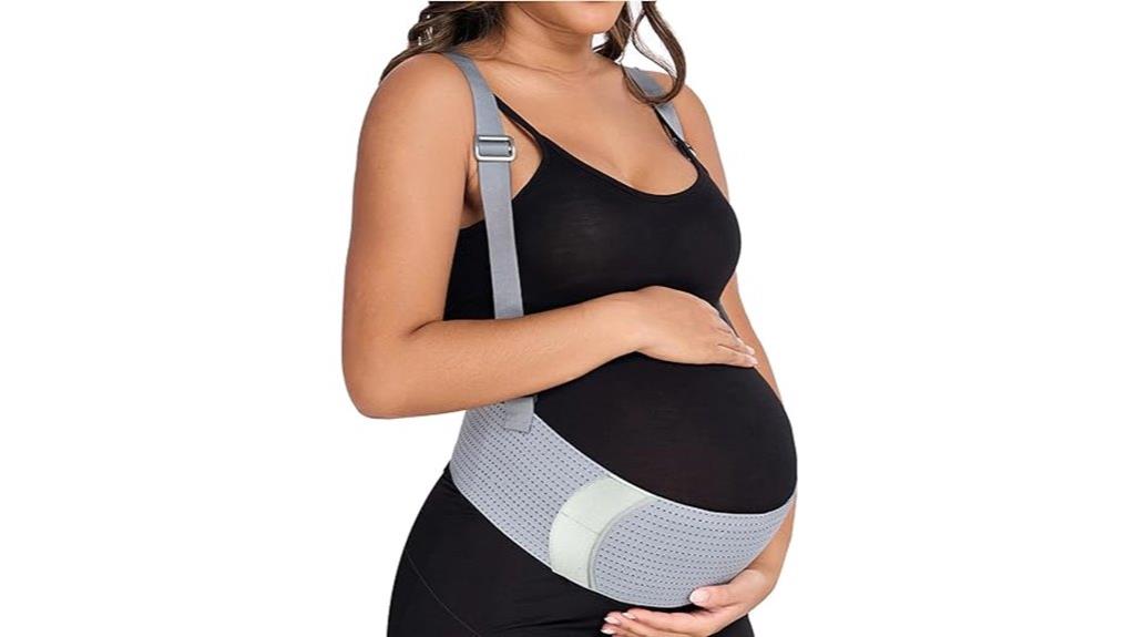pregnancy support band gray