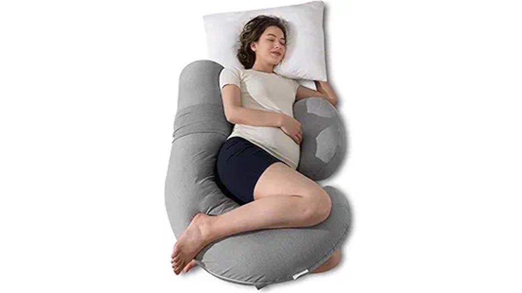 pregnancy support body pillow