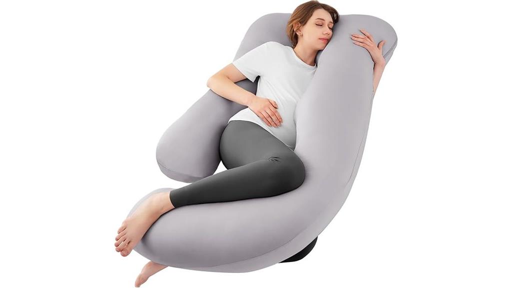pregnancy u shape cooling pillow