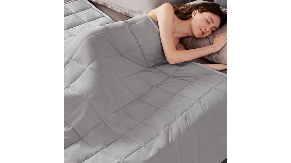 queen size cooling weighted blanket