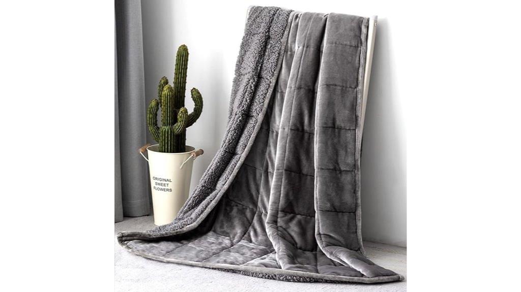 queen size sherpa fleece