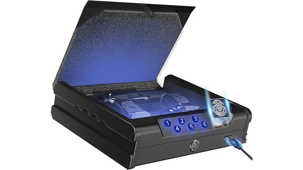 quick access voice activated safe