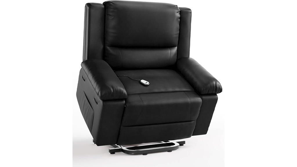 recliner with heat massage