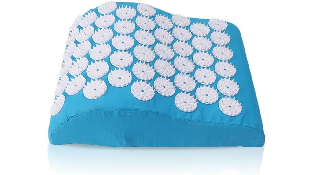 relief through acupressure cushion
