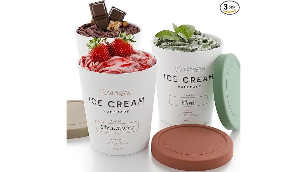 reusable ice cream containers
