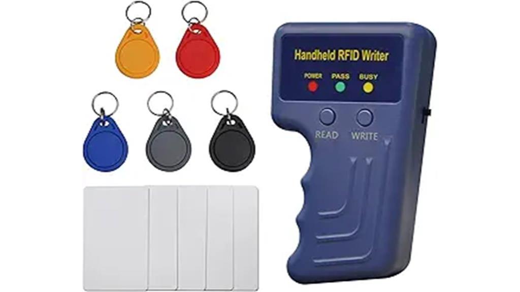 rfid reader with key fobs