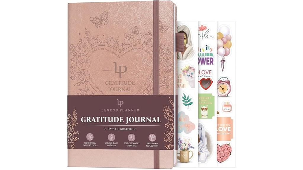 rose gold hardcover journal