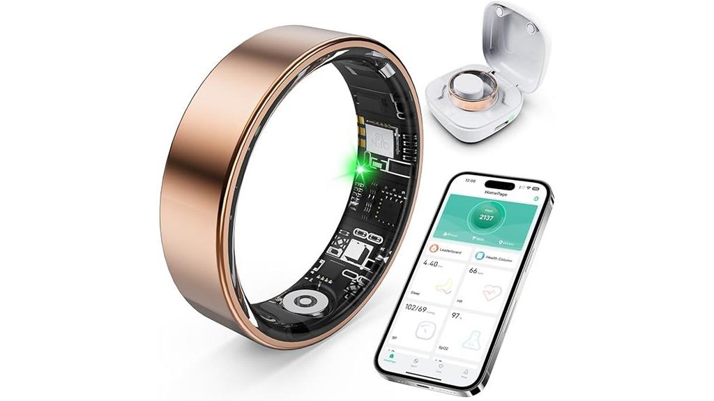 rose gold sleep tracker