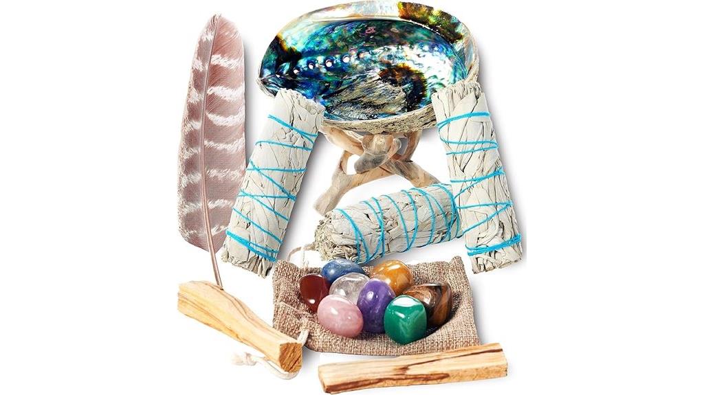 sage smudge kit set