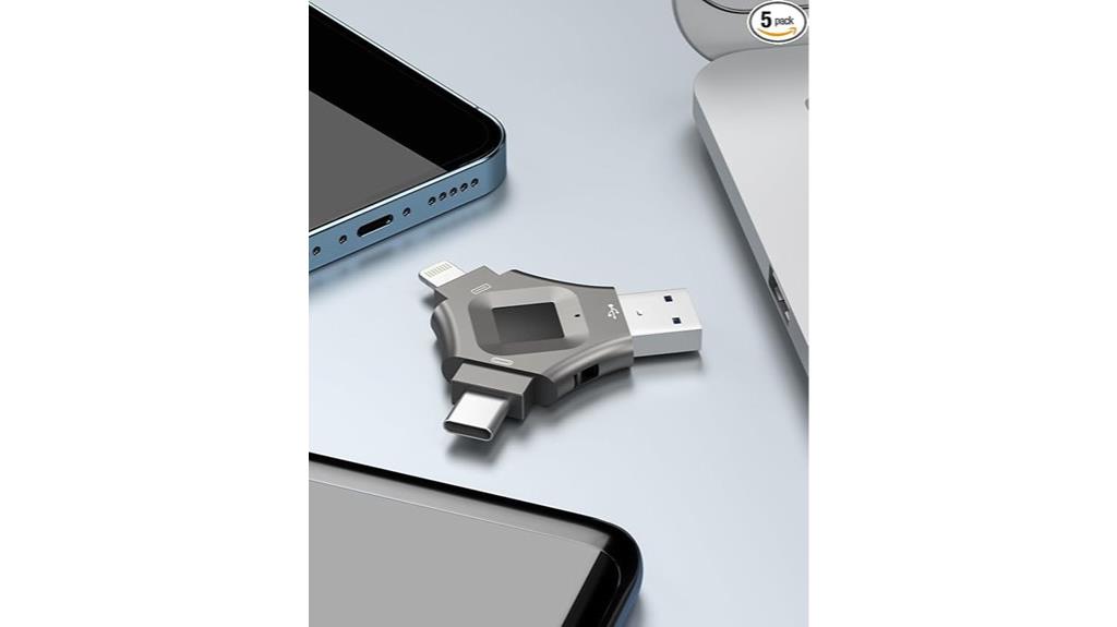 secure 128gb fingerprint usb