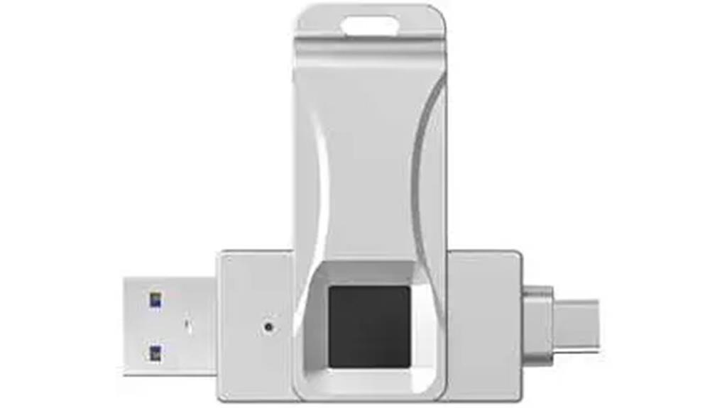 secure rotary fingerprint case