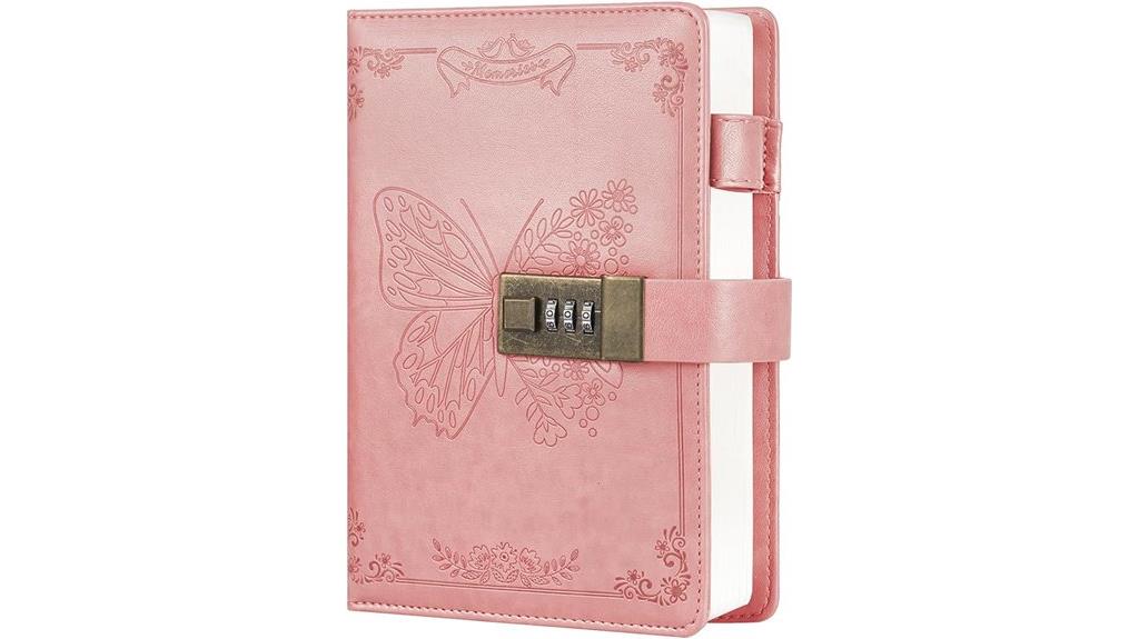 secure women s lock diary