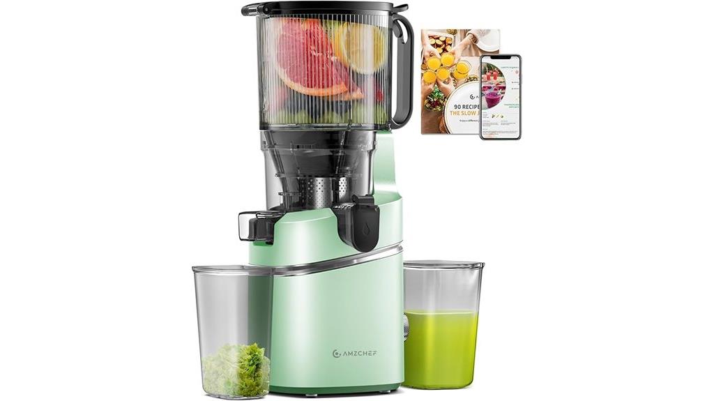 self feeding cold press juicer
